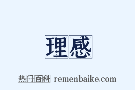 理感是什么意思的图片